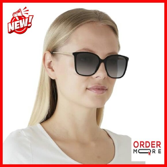 Square Acetate Sunglasses with Gradient Lenses, UV Protection main image 7